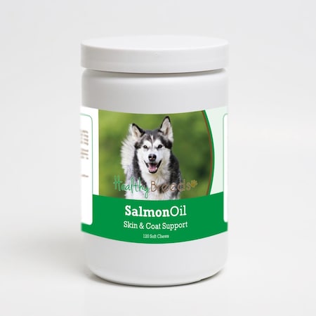 Alaskan Malamute Salmon Oil Soft Chews, 120PK